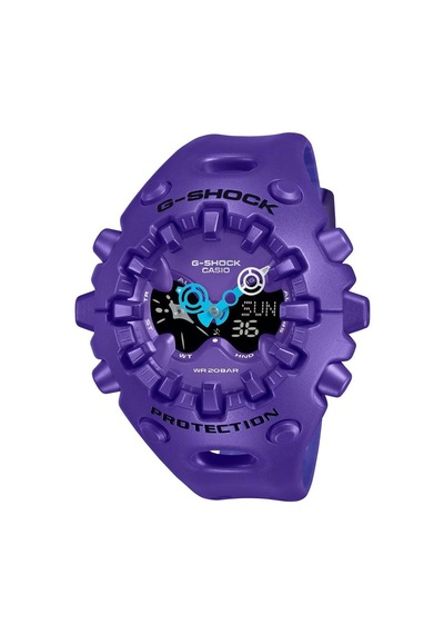 Casio Ga-v01-2adr Erkek G-shock Kol Saati Mor