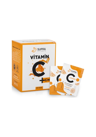 Supra Protein Supra Vitamin C + Çinko- Prebiyotik Inülin Ilaveli