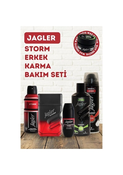 Jagler Storm Erkek Karma Bakım Seti