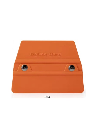 Switch Card Oval Kare Ragle Ppf/tph Cam Filmi Çekme Uygulama Aparatı Teflonlu 95a Sertlik 10x9cm Tur