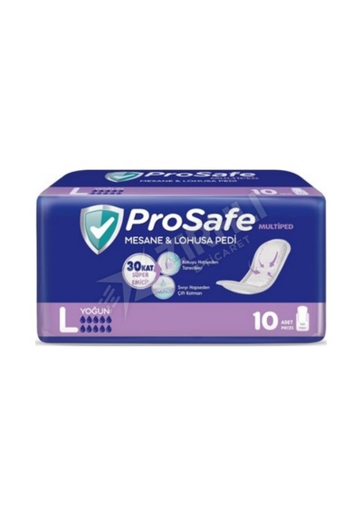 4 Adet Prosafe Multiped Mesane Ve Lohusa Pedi L Boy 10'lu
