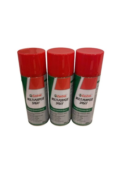 Castrol 3'lü 400 ml Çok Amaçlı Temizleme Sprey