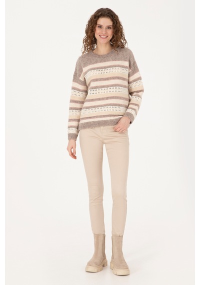 U.S. Polo Assn. U.s. Polo Assn. Kadın Kazak /triko 50310205-vr256 İnci