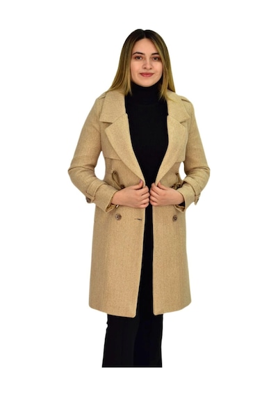 Kadın Kaşe Kaban K3018 Bgl-st03285 001