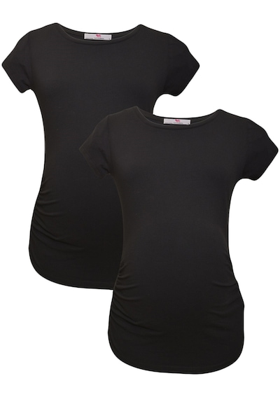 Luvmabelly Myra2009 2009 Hamile Tshirt Seti-siyah
