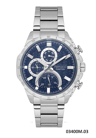 Ferrucci Metal Erkek Kol Saati Fcf 03400k.03 Metalik Gri