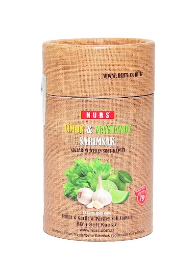 Nurs Limon Maydanoz Sarımsak Kürü 60 Kapsül