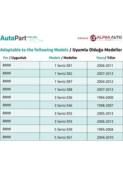 Bmw, Audi, Land Rover İçin Döşeme Klipsi