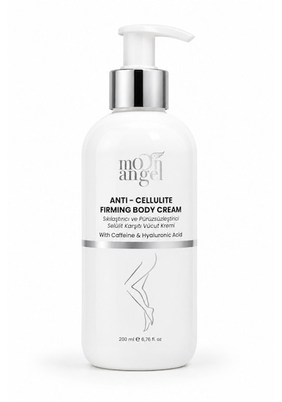 Selülit Karşıtı Krem Sıkılaştırıcı Ve Pürüzsüzleştirici Vücut Kremi Caffeine Hyaluronic Acid 200 Ml