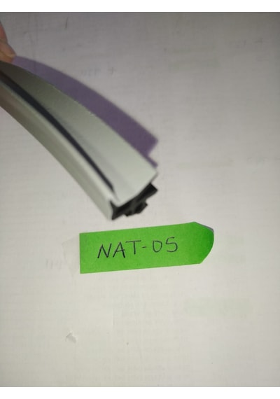 50 M Pvc Pimapen Kapı-Pencere Contası Nat 05 Siyah Fitil