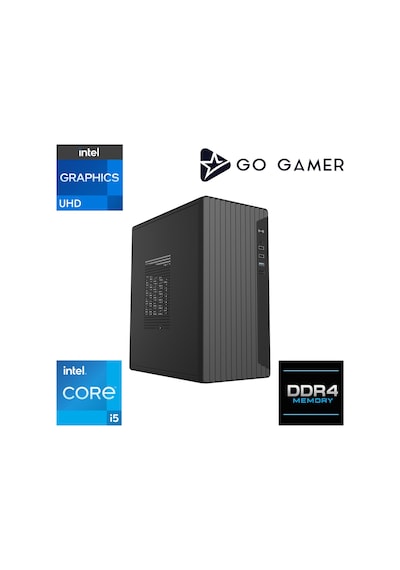 Go Gamer E149 i5-12400 16 GB 512 GB SSD Free Dos Oem Paket Masaüstü Oyuncu Bilgisayarı
