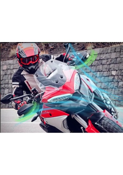 Ducatı Multistrada V4 V4s Elcik Koruma, Rüzgar Deflektörü Dahil Set -373