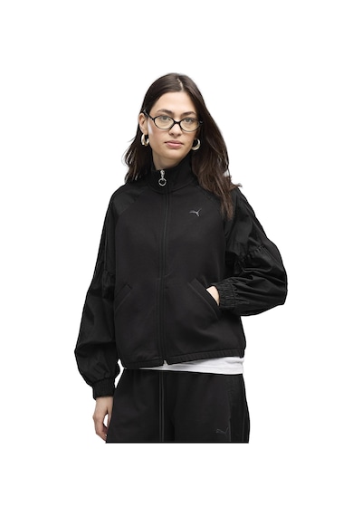 Puma Her Full-zip Relaxed Kadın Siyah Günlük Stil Ceket 69402301