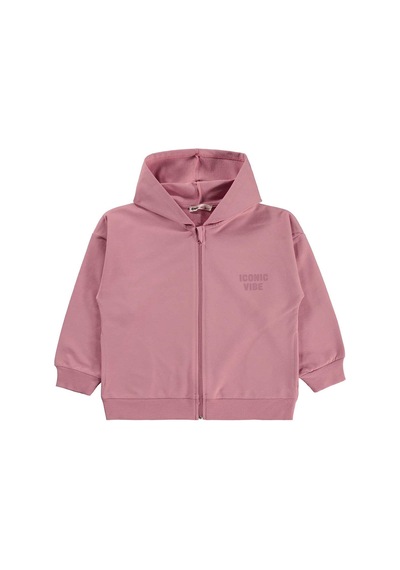 Civil Girls Basic 6-9 Yaş Hırka - Pembe Açık Gül Kurusu