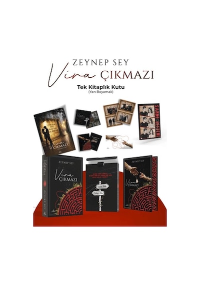 Vira Çıkmazı 1 - Tek Kitaplık Kutu Yan Boyamalı - Qhdh-899562