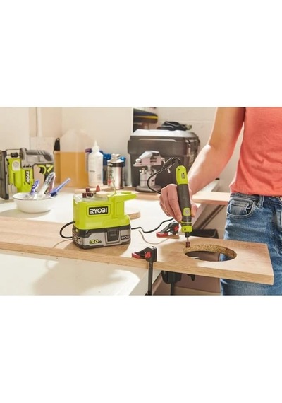 Ryobi Rrt18-0 Akülü Gravür Seti 15 Parça Akü Ve Şarj Cihazı Dahil Değildir - 5133004939