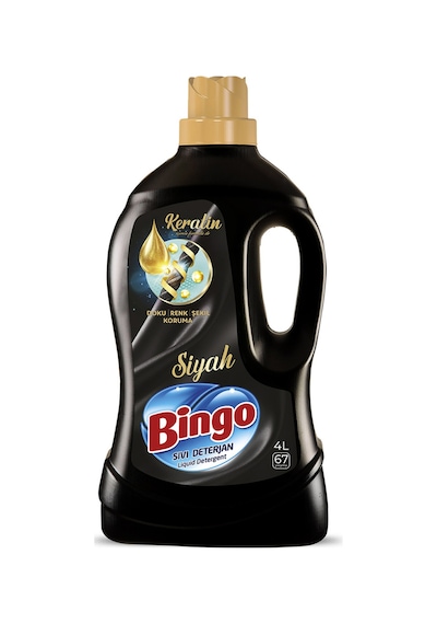 Bingo Sıvı Deterjan Bakım 4 L Siyah 67 Yıkama 3 Adet