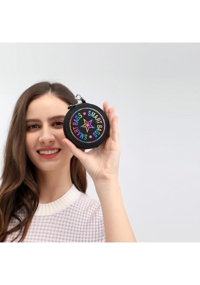 Bozuk Paralık Cüzdanı Krinkıl Kumaş 3178 Mor Flower