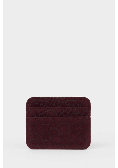 Defacto Kadın Süet Kartlık G5081axnsbr2 Bordo-br2