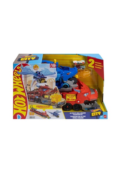 Jbm72 Hot Wheels Ultimate Dual Dragon Trans