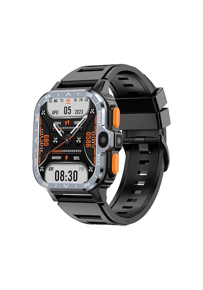 Wearfitpro Wrwatch 5g Lite Sim Kart Çift Kameralı Btk Yeni Nesil Özelliklere Sahip 51mm Akıllı Saat Siyah