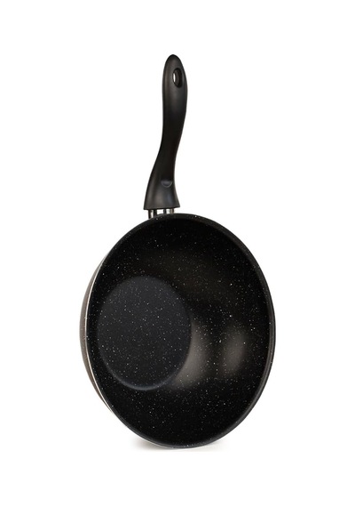 579.0111 Granit Wok Tava 26cm Siyah Çok Renkli