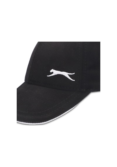 Slazenger Sılva Unisex Şapka Siyah / Beyaz Siyah - Beyaz