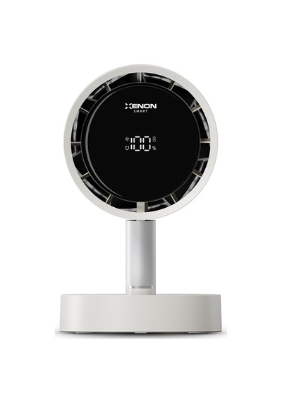 Xenon Smart Taşınabilir Masaüstü Fanı / 100 Kademe Otomatik Salınım Dijital Ekran 2000mah Usb-c X6114