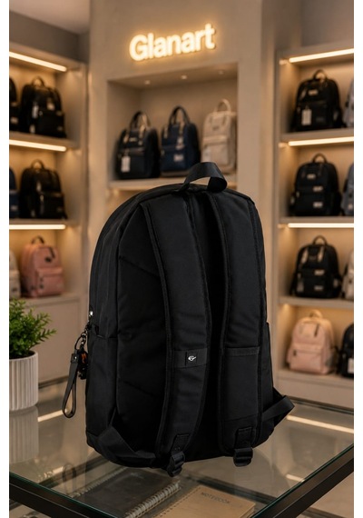 Siyah 2 Bölmeli Orta Okul- Lise Çantası 1 Adet Young