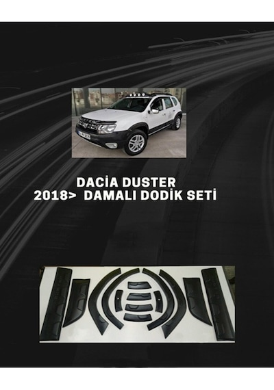 Dacia Duster Damalı Dodik Seti 12+2 2018 SONRASI