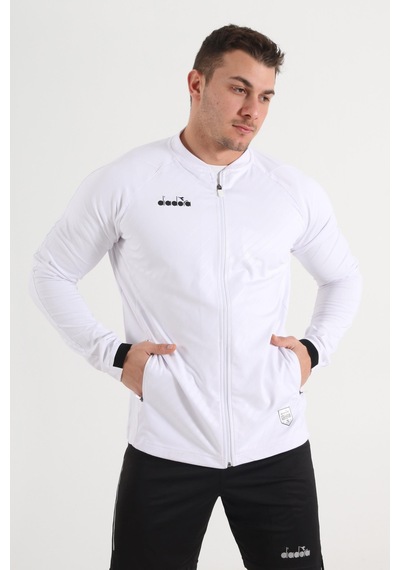 Diadora Elite Kamp Eşofmanı Tek Üst Beyaz