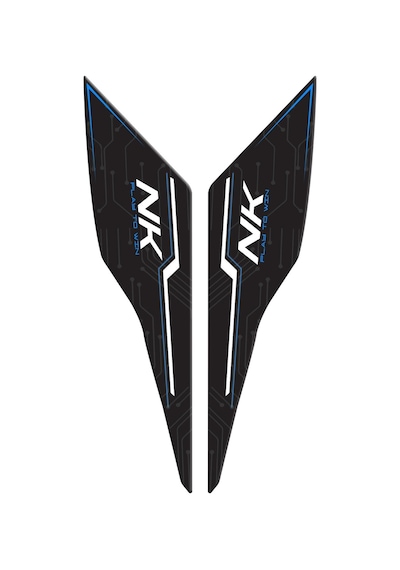 Cf Moto Nk 250 2023 Uyumlu Kuyruk Pad Mavi Redlinegrafik