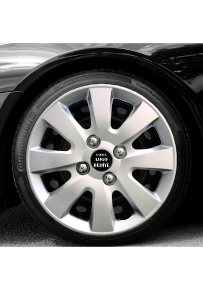Opel Corsa C 14'' Inç Jant Kapağı 4 Adet 1 Takım 2015 Arma Hediyeli