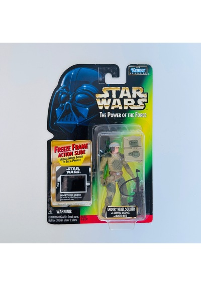 Endor Rebel Soldier Figure Star Wars The Power Of The Force