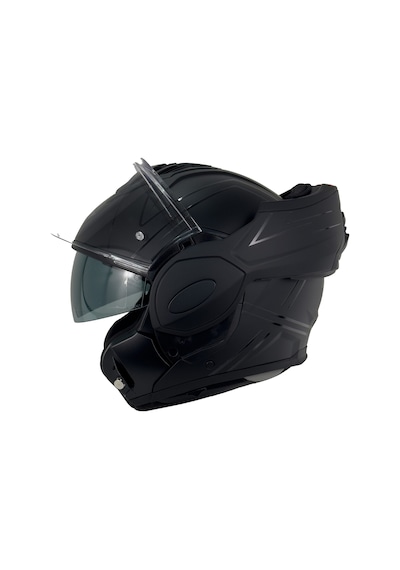 Sway X600 Black Line Çeneden Açılır Kask Siyah