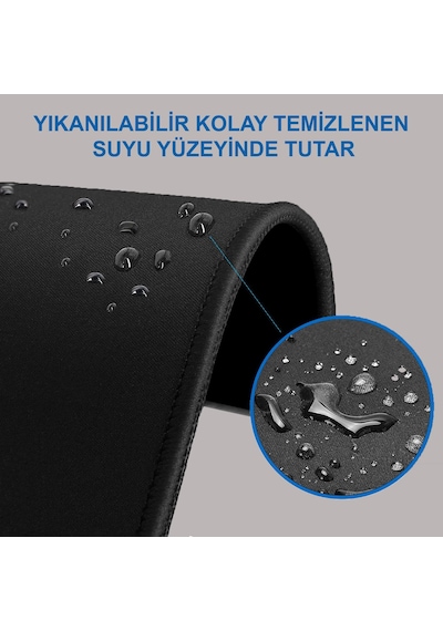 BLACK DEER Professional Siyah Large Boy Gaming Mouse Pad 90x40 Cm