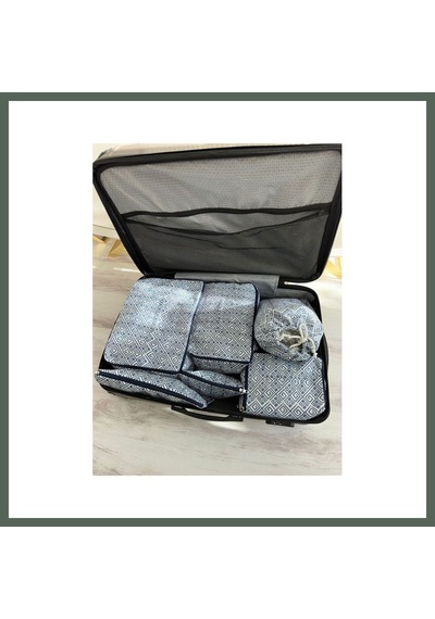 Bezos 6 Lı Valiz Düzenleyici Bavul Içi Organizer Set Seyahat Hurcu Bzstk Çok Renkli