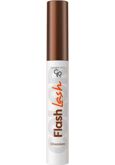 Golden Rose Suya Dayanıklı Förmüllü Hacim Veren Flash Lash Renkli Maskara 11 Chocolate