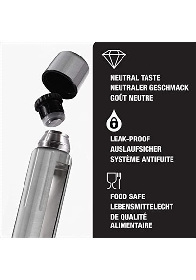8735.50 Flask Gemstone Ibt Selenite 0.5 Lt Matara Açık Beyaz