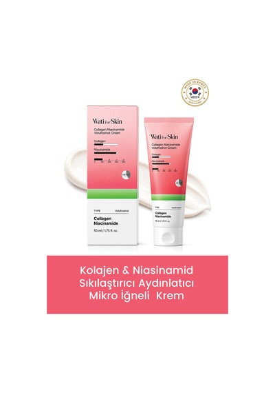 Collagen Niacinamide Volufroshot Cream / Kolajen Ve Niasinamid Sıklaştırma Aydınlatıcı Mikro İğneli Krem