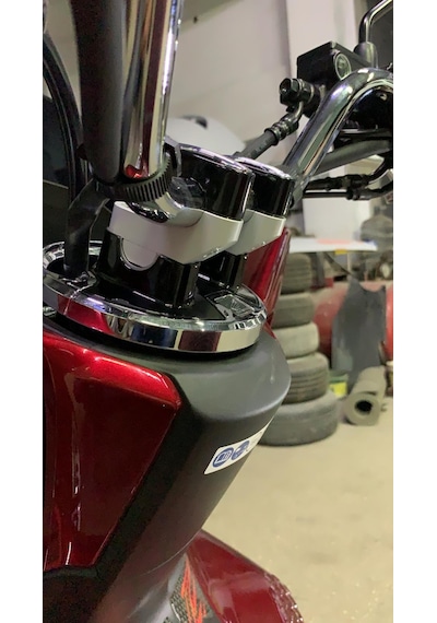 Bay4Global Honda Pcx150 Gidon Yükseltme Ve Geri Çekme - Gri
