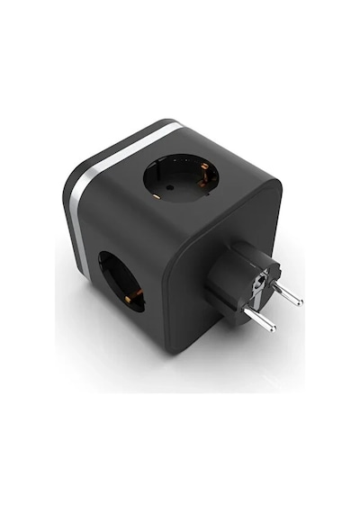 Termal Akım Korumalı Isıya Dayanıklı 3'lü Duvar Tipi Priz 2x Usb 2x Typce 3680 W 0 M