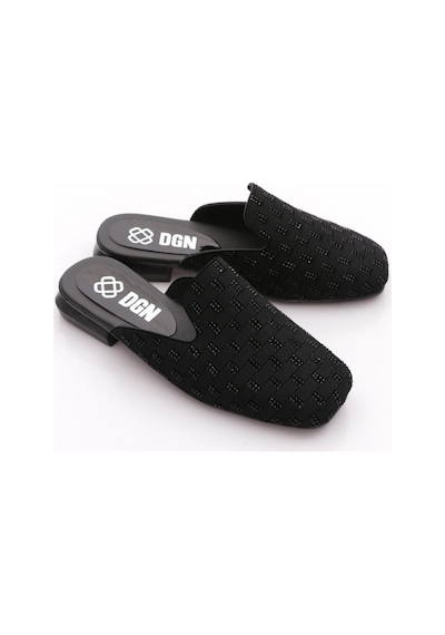 Dgn T0011 Kadin Terlik Siyah Siyah