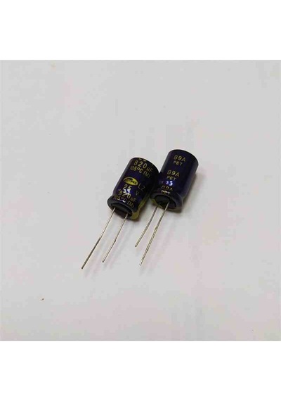 820mf 25v 12x20 Samwha Elko Kondansatör 50 Adet