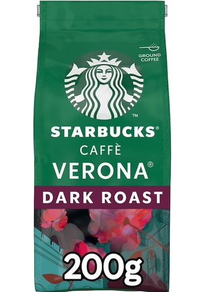 Starbucks Verona Blend Dark Roast Öğütülmüş Kahve 200g Öğütülmüş