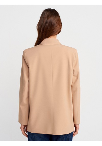 Dilvin 60770 Blazer Ceket-camel CAMEL