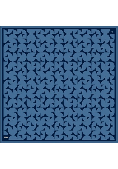 Belli Twill Saf İpek Eşarp 2025 Yaz Sezonu 4117d T - Renk-54 Çok Renkli