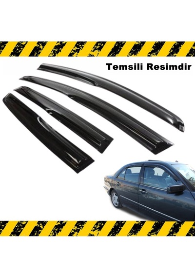 Mercedes E200 Mügen Cam Rüzgarlığı 1996-2002 Arası 4 Lü Set N11.31539