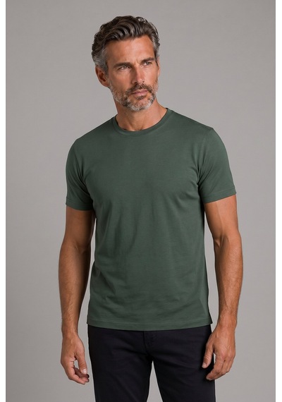 Bisse Yeşil Studio Bi Si Klet Yaka T-shirt Bsts26y26302 47