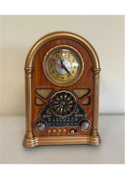 Everton Rt-719 Şarjlı, Saat Göstergeli Nostaljik Radyo Bluetooth-usb-sd-fm